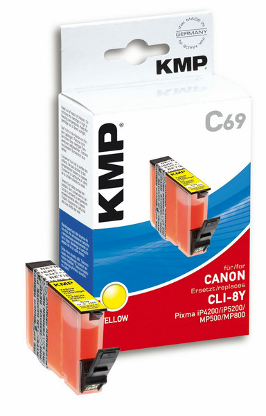 KMP C69 Gelb Tintenpatrone
