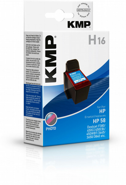 KMP H16 Schwarz Tintenpatrone