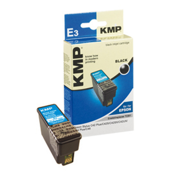 KMP E3 Black ink cartridge