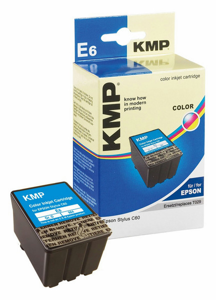 KMP E6 Cyan,Magenta,Yellow ink cartridge