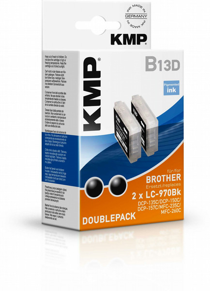 KMP B13D Black ink cartridge