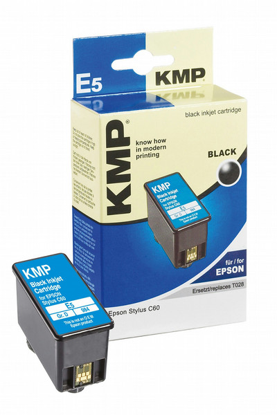 KMP E5 Schwarz Tintenpatrone