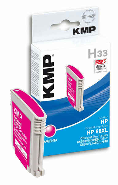 KMP H33 Magenta Tintenpatrone