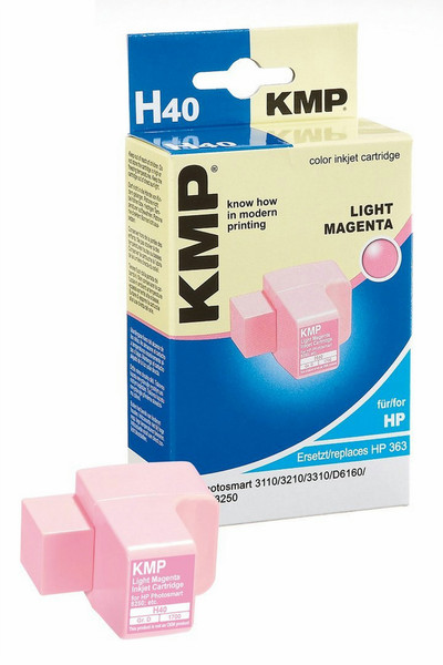 KMP H40 Светло-малиновый струйный картридж