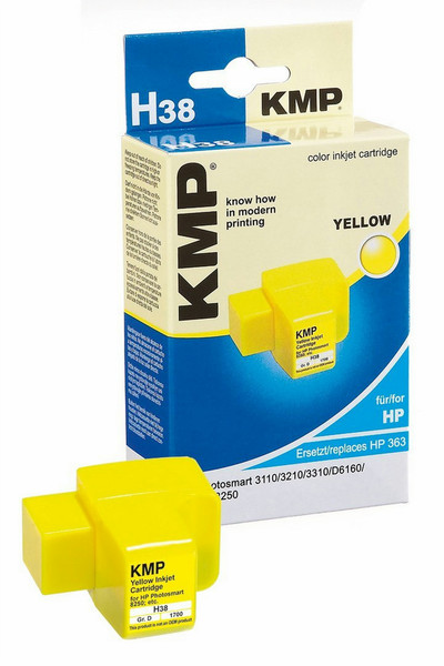 KMP H38 Желтый струйный картридж