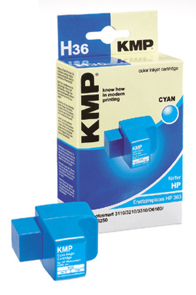 KMP H36 Cyan Tintenpatrone