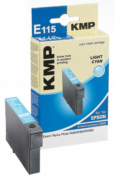 KMP E115 Light cyan ink cartridge
