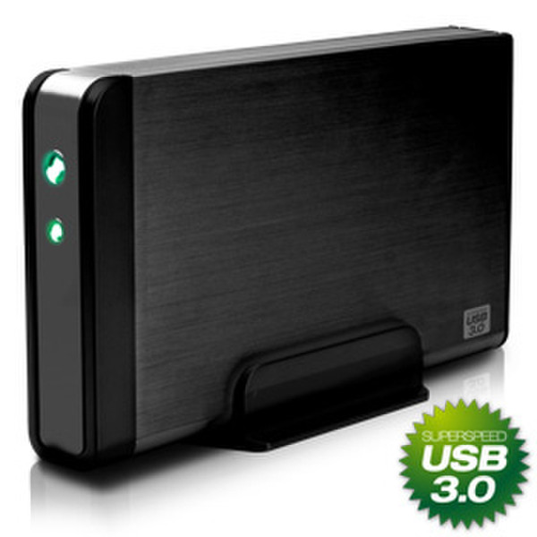 Fantec fanbox FB-35U3 black 500GB 500GB Black external hard drive