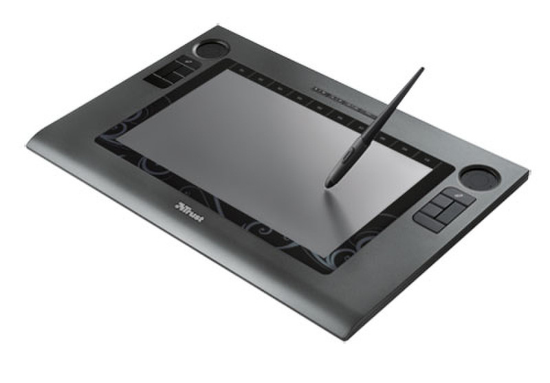 Trust Canvas Widescreen 250 x 150мм Черный графический планшет