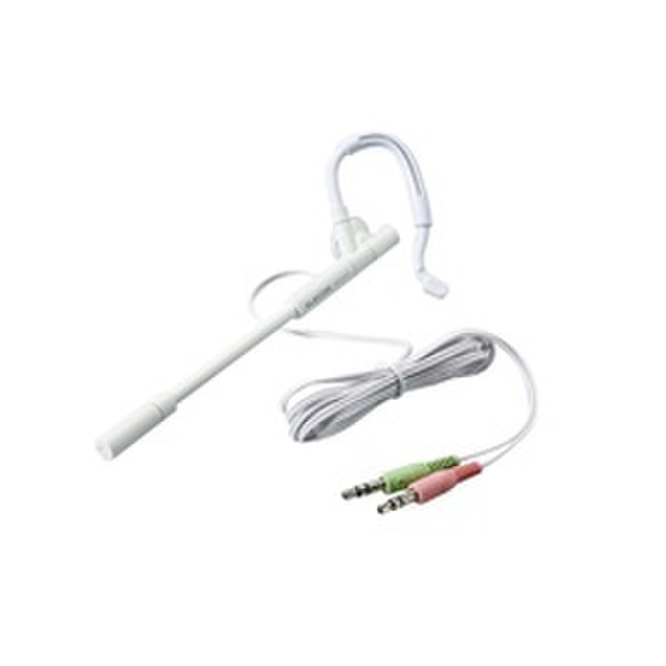 Elecom Mono Earset Monophon Weiß Headset
