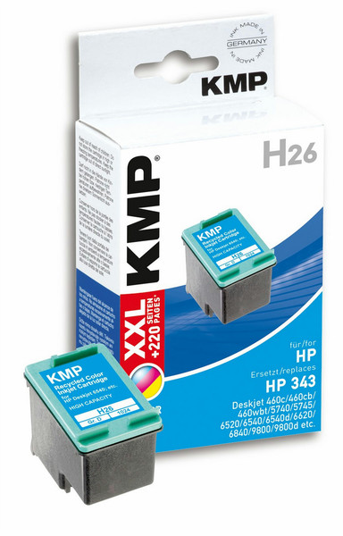 KMP H26 Cyan,Magenta,Yellow ink cartridge
