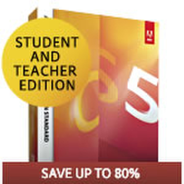 Adobe Creative Suite Design Standard CS5 Student + Teacher (Online Validation) Win