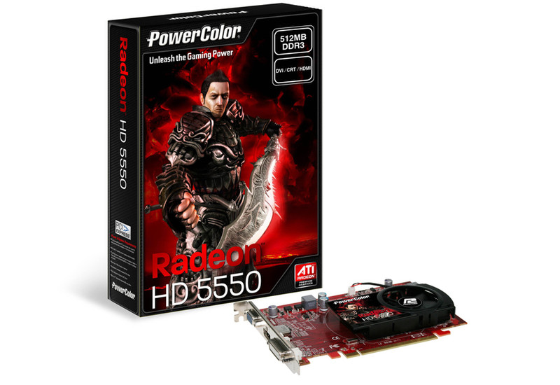 PowerColor AX5550 512MK3-H GDDR3 Grafikkarte