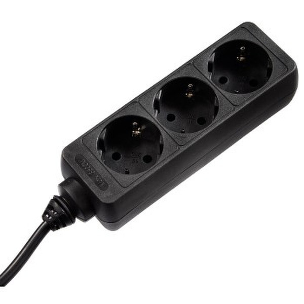 Hama Distribution Panel Black power distribution unit (PDU)