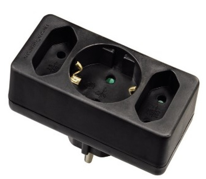 Hama 00047689 3AC outlet(s) Black surge protector