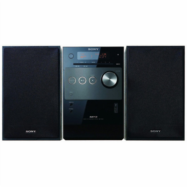 Sony FX205 Micro Hi-Fi Micro-Set 10W Schwarz