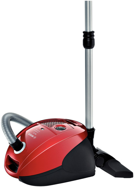 Bosch BSGL31465 Zylinder-Vakuum 4l Schwarz, Rot Staubsauger