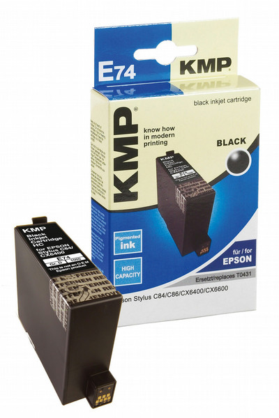 KMP E74 Черный струйный картридж