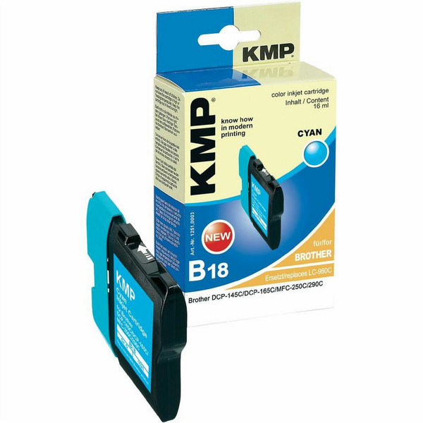 KMP B18 Cyan ink cartridge