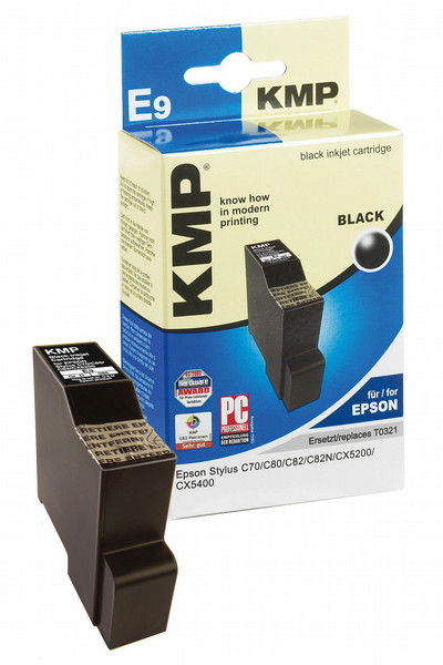 KMP E9 Black ink cartridge