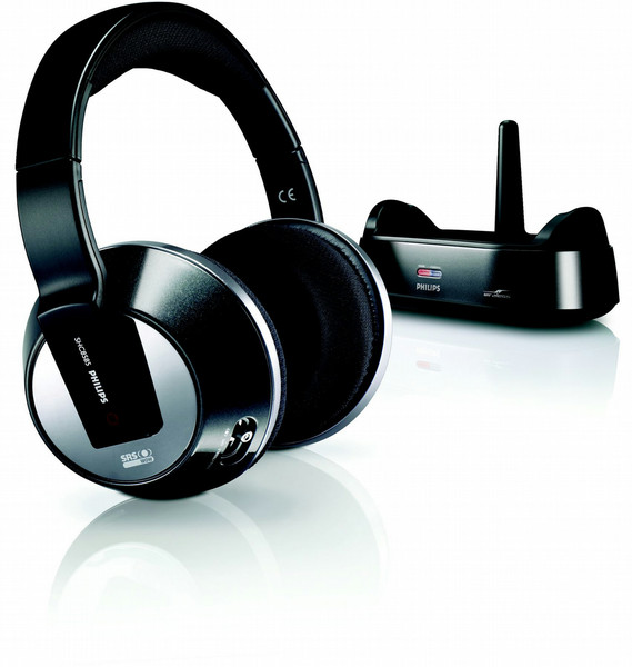 Philips SHC8585/00 Black Supraaural headphone