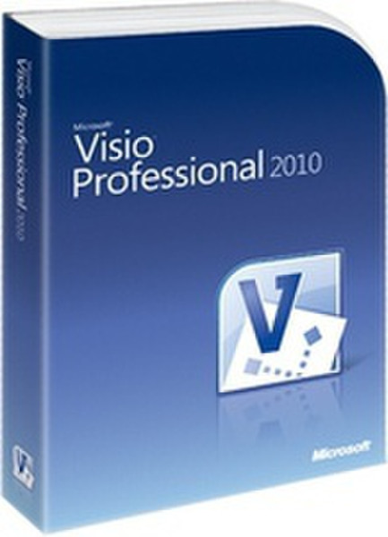 Microsoft Visio Professional 2010, x32/x64, 1u, DVD, ESP 1пользов.