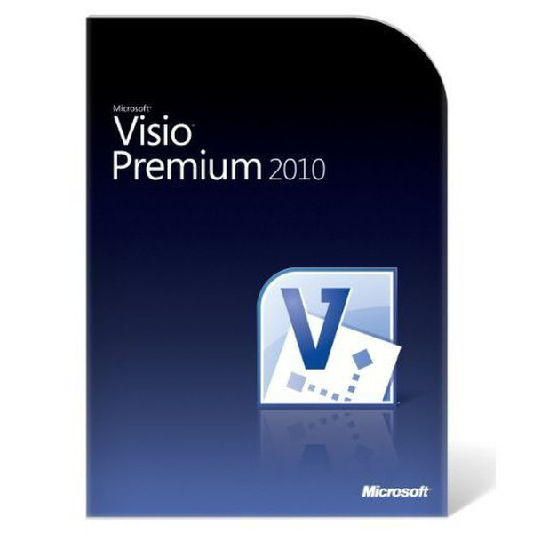Microsoft Visio Premium 2010, 32/64bit, ES, DVD
