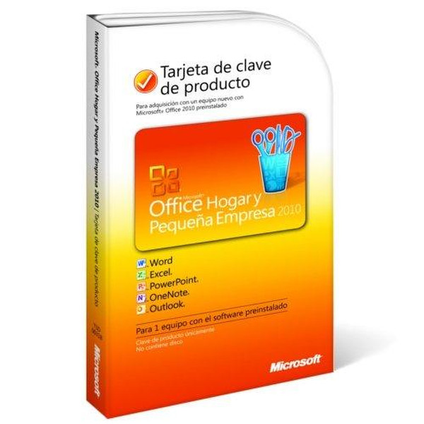 Microsoft Office Home & Business 2010, ESP Spanish