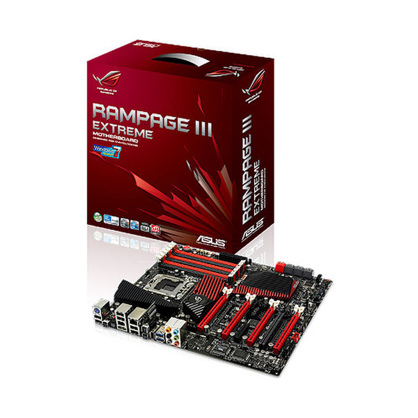 ASUS Rampage III Extreme Socket B (LGA 1366) ATX Motherboard
