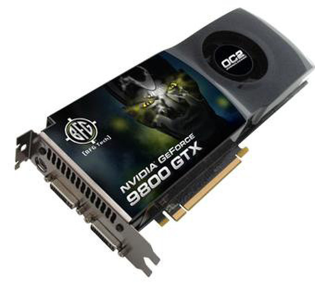 BFG Tech BFGE98512GTXOC2E GeForce 9800 GTX GDDR3 graphics card