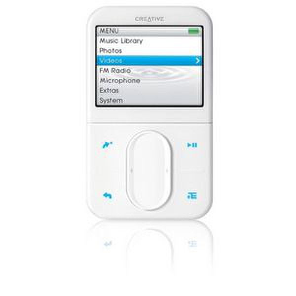 Creative Labs Zen Vision:M Digital Player Skin Weiß