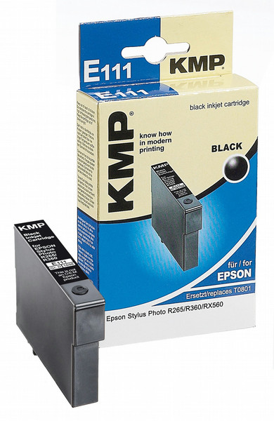 KMP E111 Черный струйный картридж