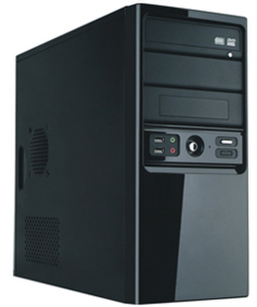 HKC 4672GD Micro-Tower Black computer case