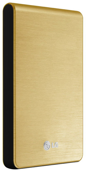 LG XD3 640GB Slim 2.0 640GB Gold external hard drive