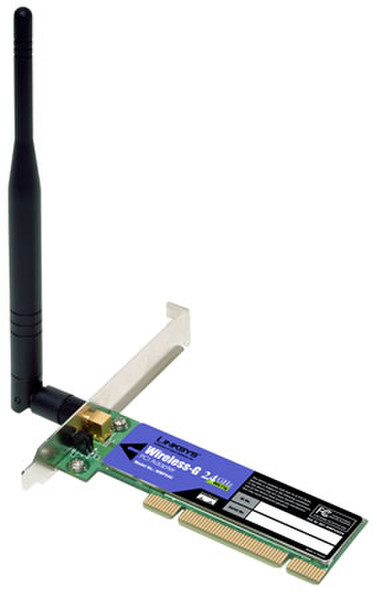 Linksys WMP54G Internal 54Mbit/s networking card