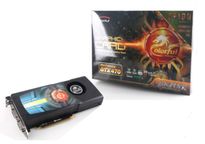 Colorful GeForce GTX 470 GeForce GTX 470 1.25GB GDDR5