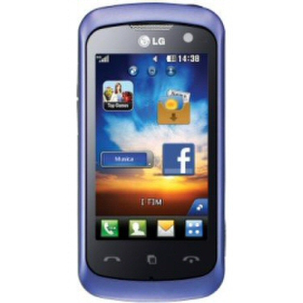 LG KM570 Violet smartphone