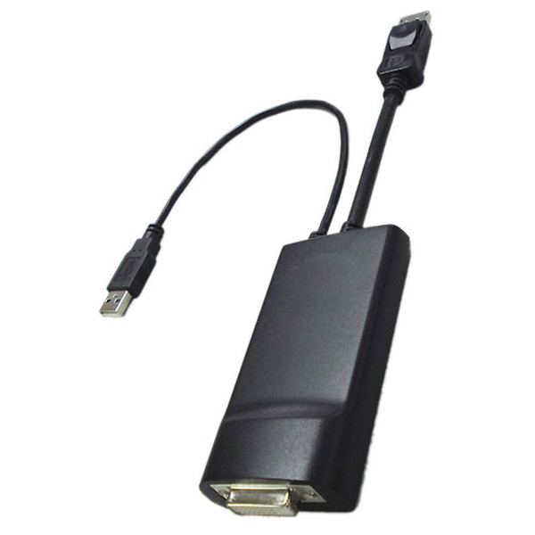 DELL 490-11917 1 x 20 pin 1 x DVI Черный кабельный разъем/переходник