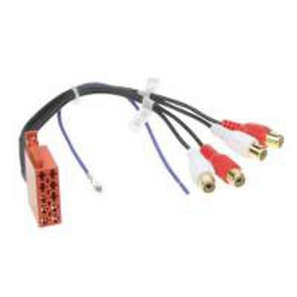 CSB Line Out Adapter Mini-ISO 4 x RCA Разноцветный кабельный разъем/переходник