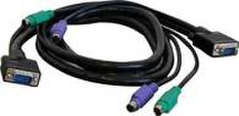 Microconnect PC99A150 15m Black KVM cable
