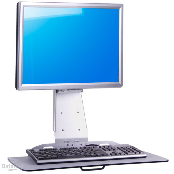 Dataflex Combo Monitor Tastatur Befestigung 012