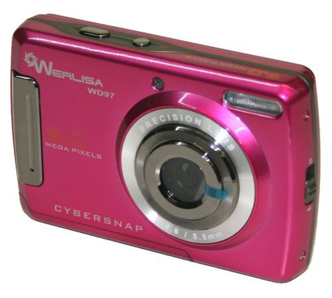 Werlisa WD97 Компактный фотоаппарат 9МП CCD Розовый