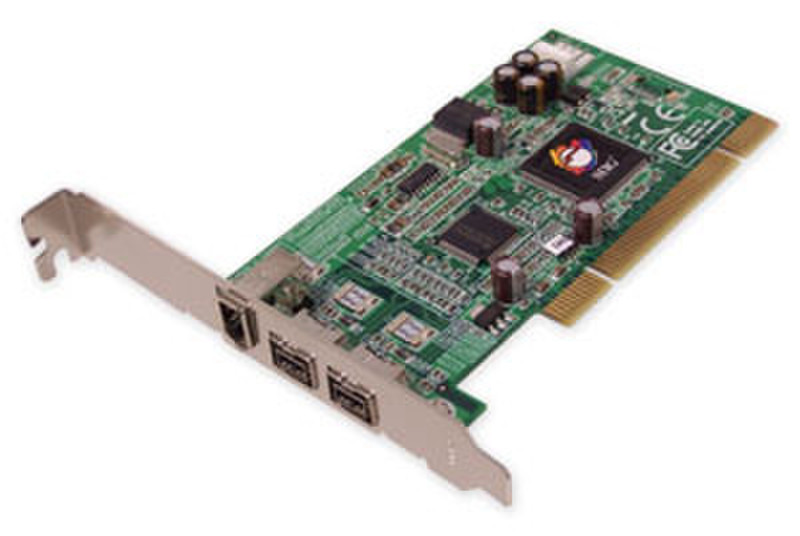 Siig 3-Port FireWire 800 PCI-32T Card интерфейсная карта/адаптер