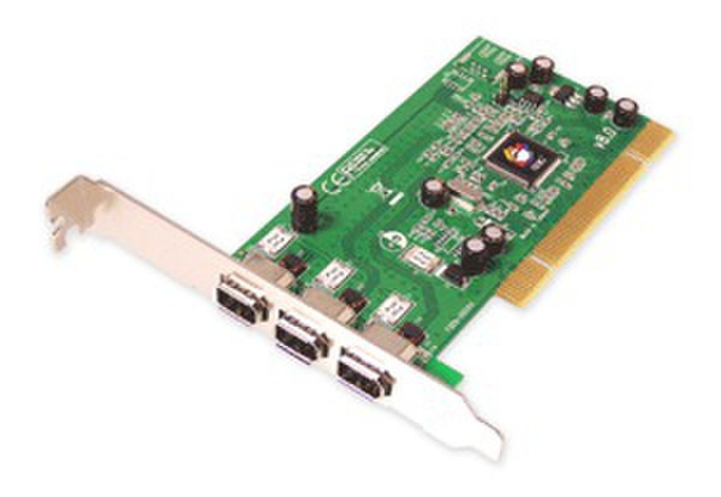 Siig 3-Port FireWire PCI Card интерфейсная карта/адаптер