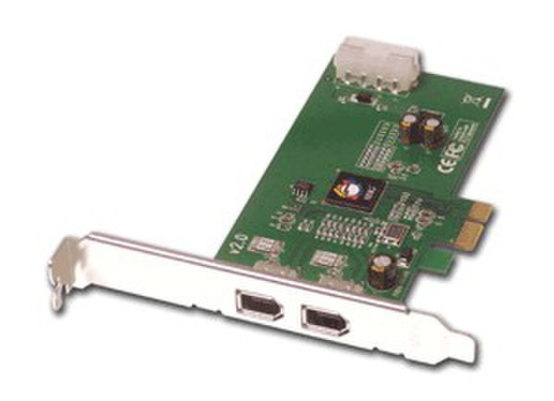 Siig 2-port FireWire PCIe DV Schnittstellenkarte/Adapter