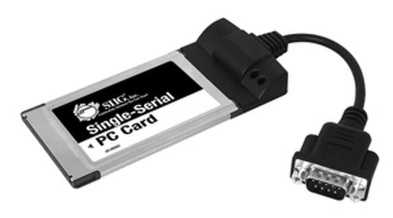 Siig Single-Serial PC Card Schnittstellenkarte/Adapter