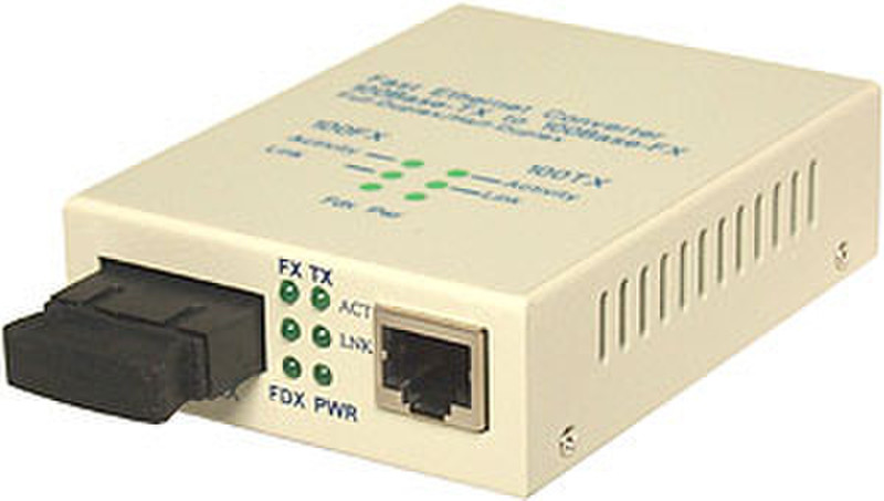 Siig FiberOptic Converter-SC 100Мбит/с сетевой медиа конвертор
