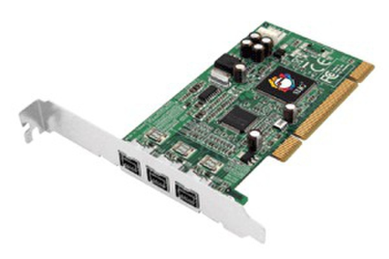 Siig 3-Port FireWire 800 PCI Card интерфейсная карта/адаптер