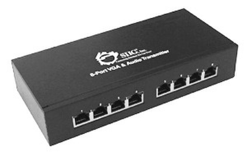 Siig CE-VG0211-S1 Schwarz Tastatur/Video/Maus (KVM)-Switch