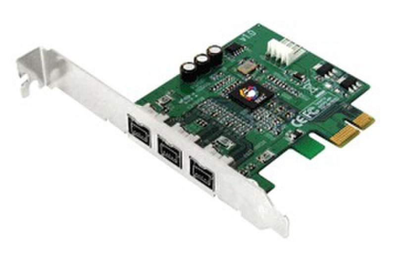 Siig 3-Port FireWire 800 PCIe Card интерфейсная карта/адаптер